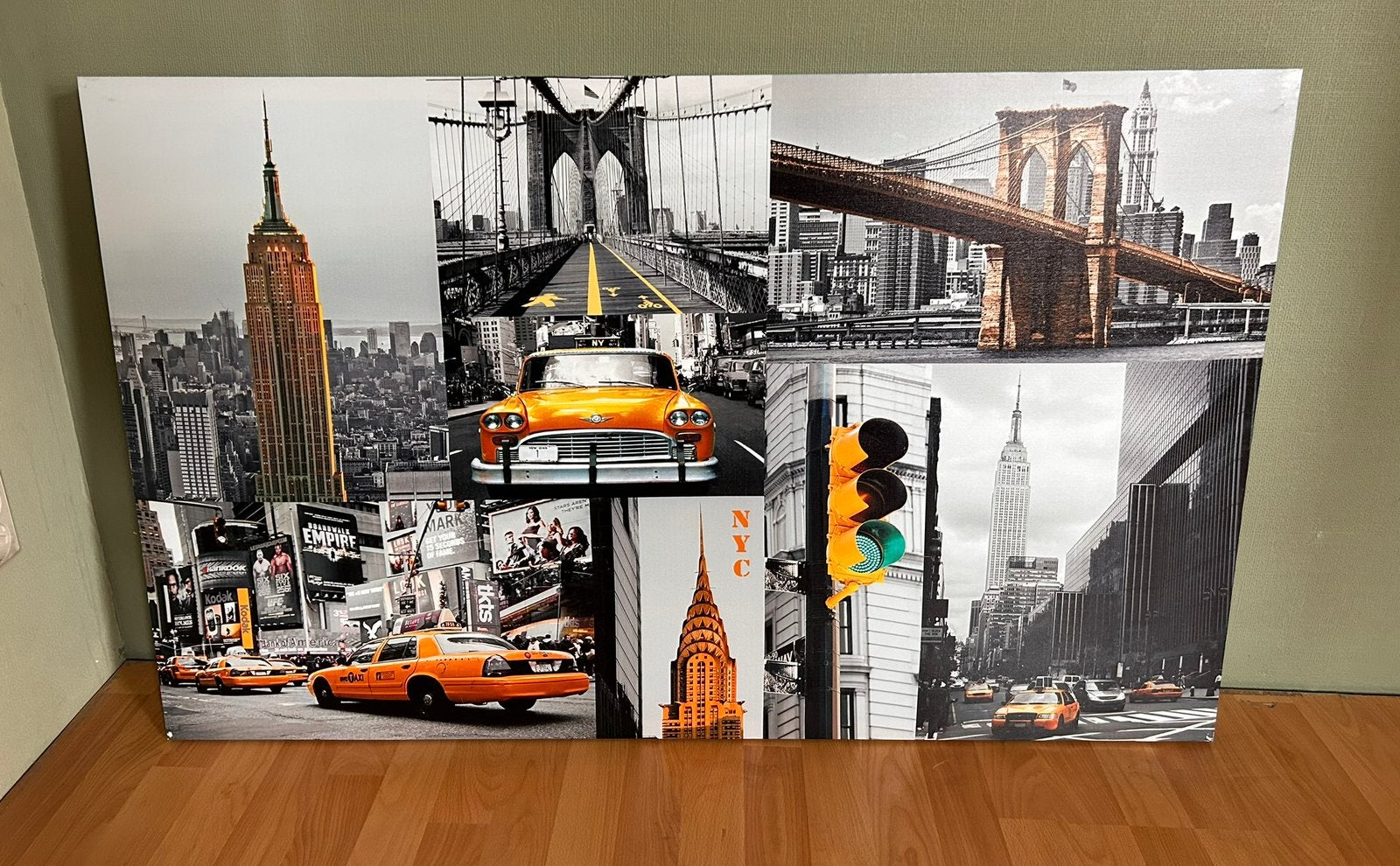 New York City Canvas Schilderij - Empire State Building, Ophalen