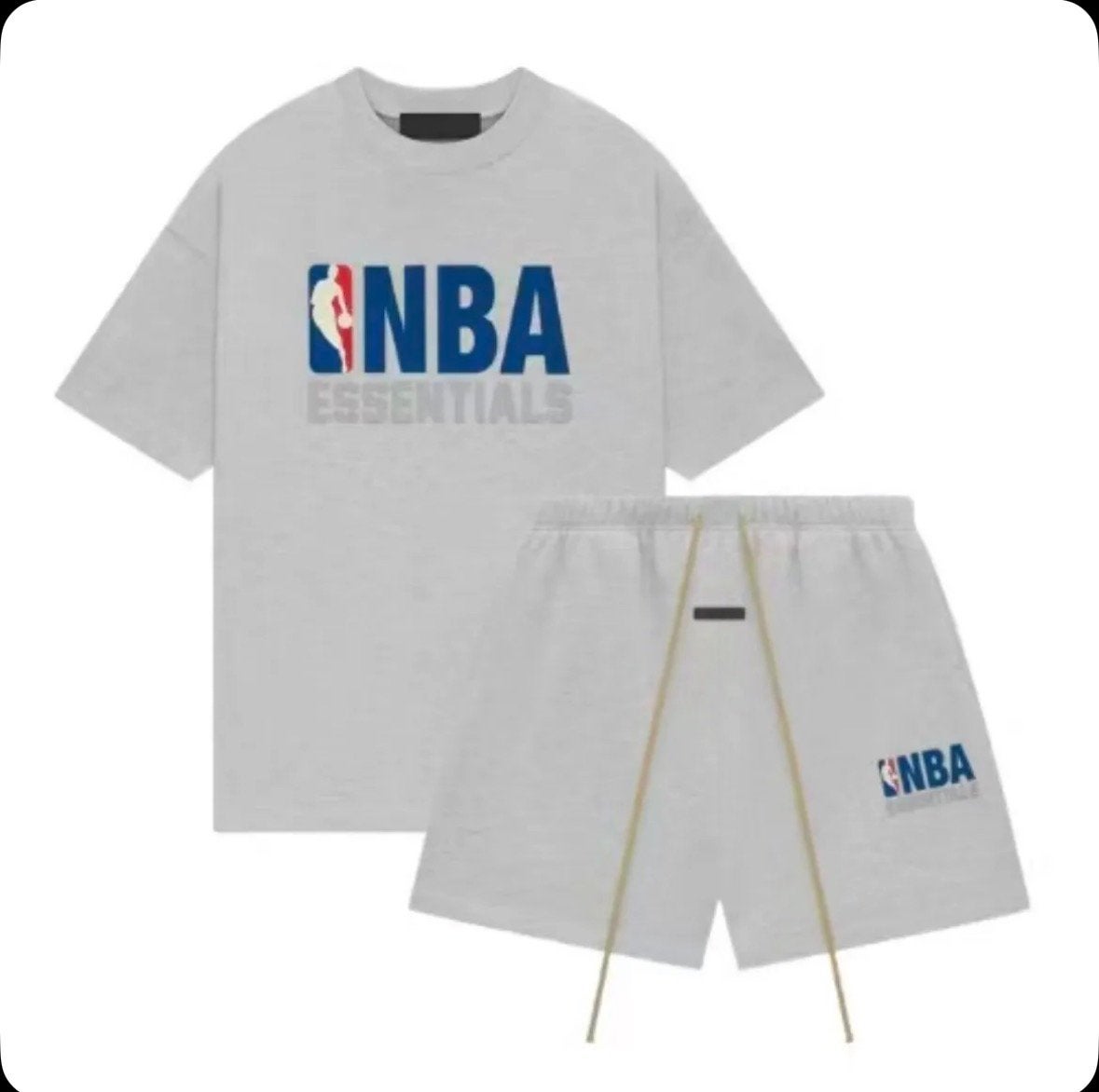 Nba Essentails Short en Broek Grijs, Ophalen of Verzenden, Nieuw, Grijs