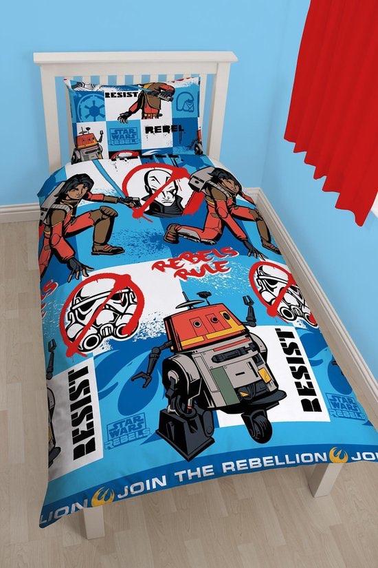 Disney Star Wars dekbedovertrek, 135 x 200 cm, orig. nieuw!, Overige kleuren, Jongetje of Meisje, Dekbedovertrek, Nieuw