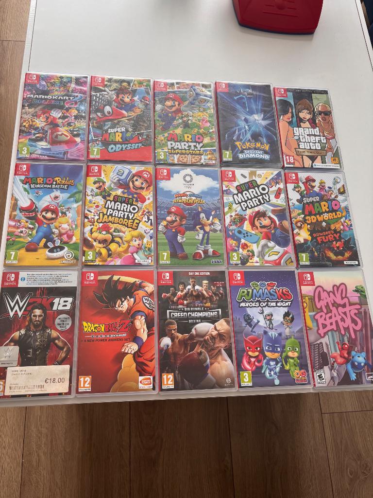 Nintendo switch spelletjes, Overige genres, Ophalen of Verzenden, Zo goed als nieuw, 3 spelers of meer