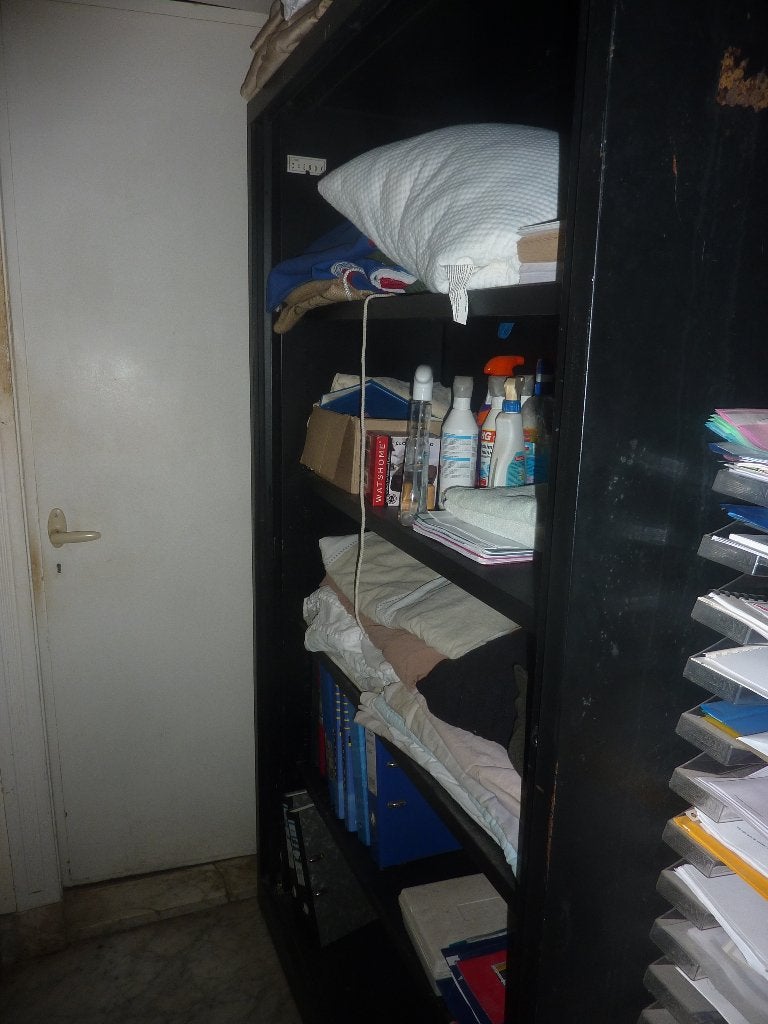 kast, Ophalen, Met plank(en), Gebruikt, 100 tot 150 cm