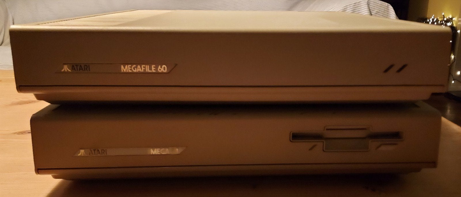 Atari Mega 1 (werkend) met Megafile 60 (niet getest), Ophalen, Atari