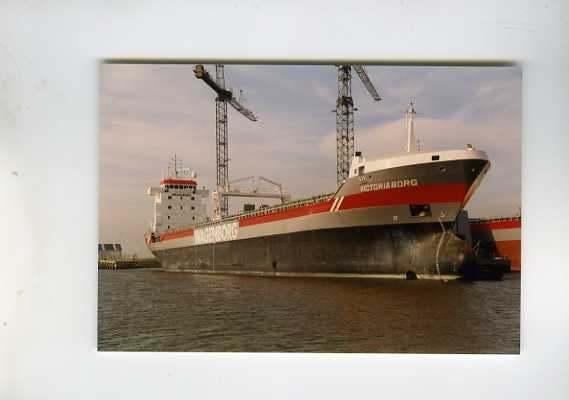 scheepvaart-foto-victoriaborg, Verzamelen, Ophalen of Verzenden, Zo goed als nieuw, Motorboot, Boek of Tijdschrift