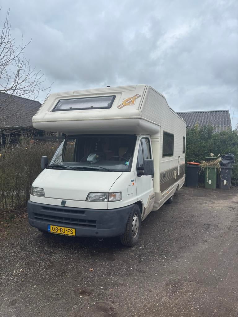 Fiat ducato 2,5 td camper ook te huur !, Ophalen of Verzenden, Gebruikt