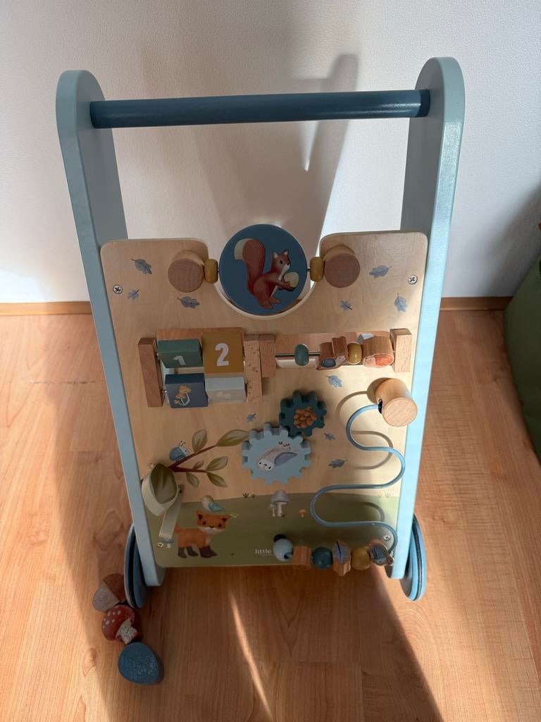 Little Dutch Loopkar forrest friends, Ophalen, Zo goed als nieuw, Minder dan 140 cm, Minder dan 70 cm