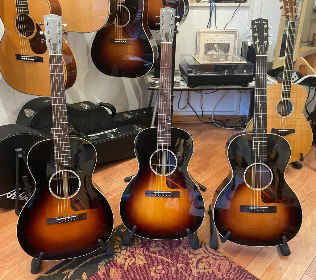 Huss & Dalton Crossroads Customs, Ophalen of Verzenden, Nieuw, Western- of Steelstringgitaar, Met koffer