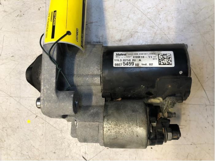 Startmotor van een Citroen C3, Auto-onderdelen, Motor en Toebehoren, Ophalen of Verzenden, 3 maanden garantie, Gebruikt, Citroën