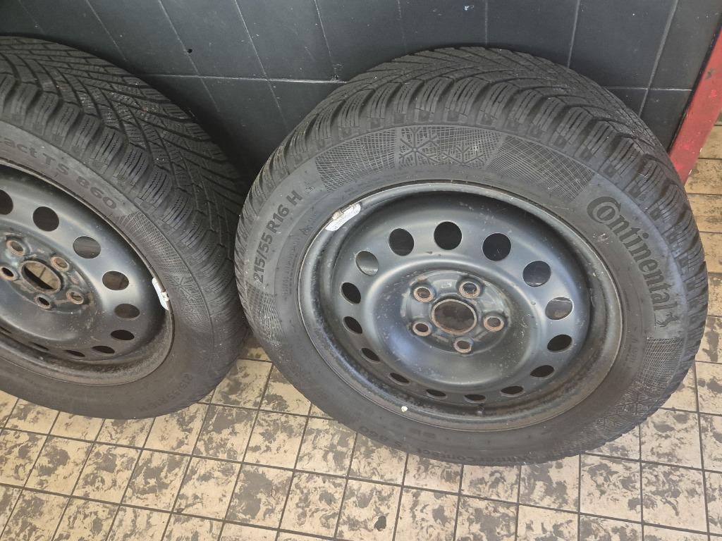 Winterbanden met velgen, Auto-onderdelen, Banden en Velgen, Ophalen, 16 inch, Banden en Velgen, Winterbanden