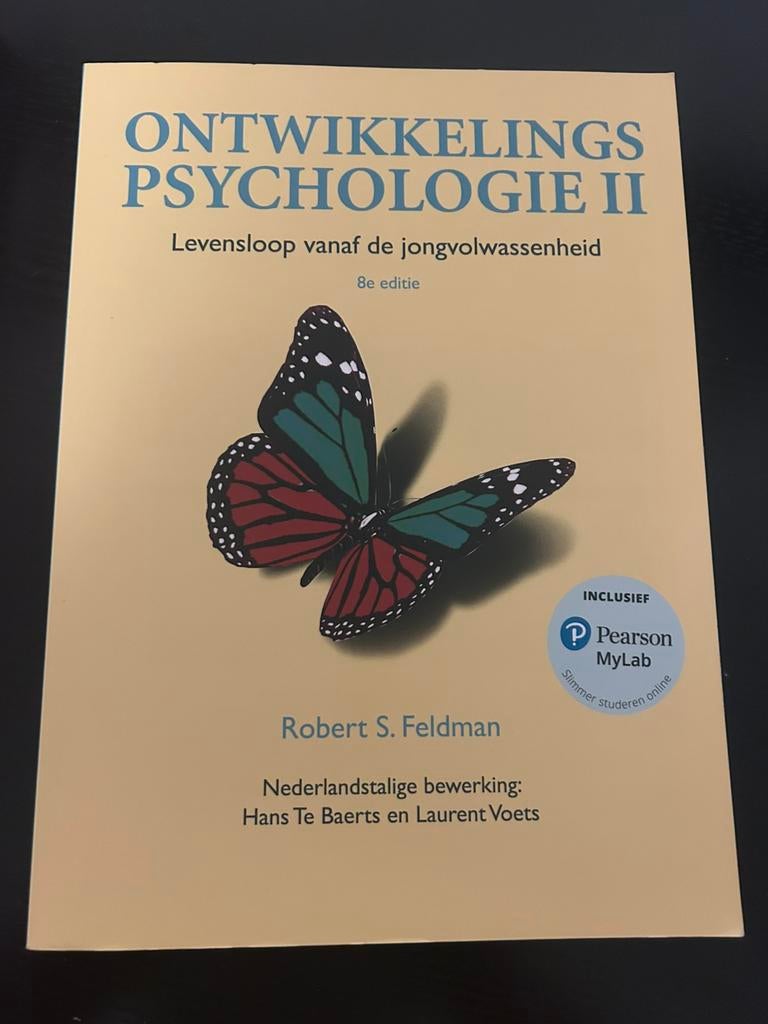 Ontwikkelingspsychologie, Verzenden, Beta, Gelezen, HBO