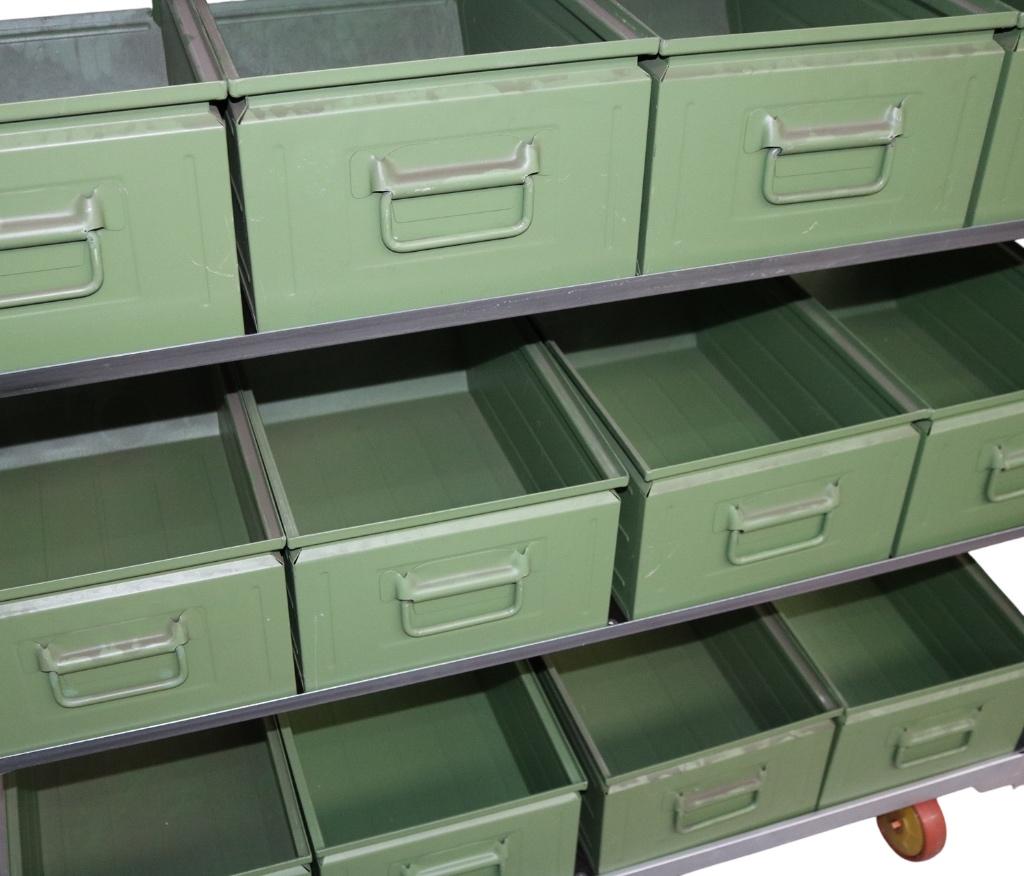 Magazijnbak Lagerfix 1 GR01, Doe-het-zelf en Verbouw, Kratten en Dozen, Ophalen, Doos, 50 tot 75 cm, Minder dan 40 cm