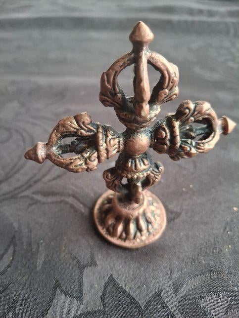 Mooie dubbele vajra (Tibetaans: dorje), Ophalen of Verzenden