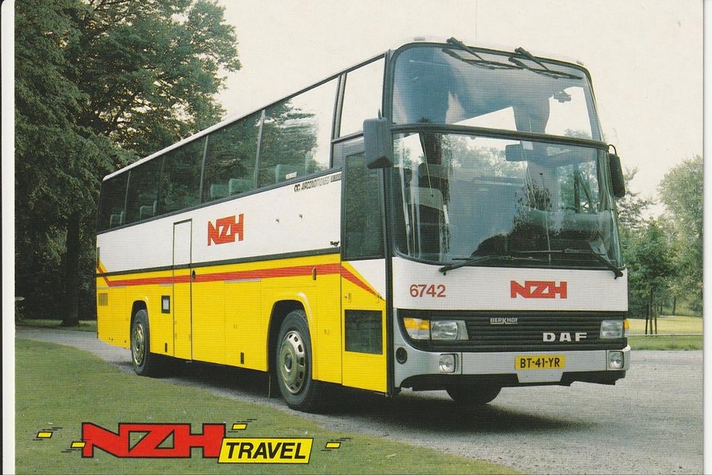 NZH SB 3000 TRAVEL 6742 DAF BERKHOF HOOGDEKKER TOURINGCAR, Ophalen of Verzenden, 1980 tot heden, Ongelopen, Noord-Holland