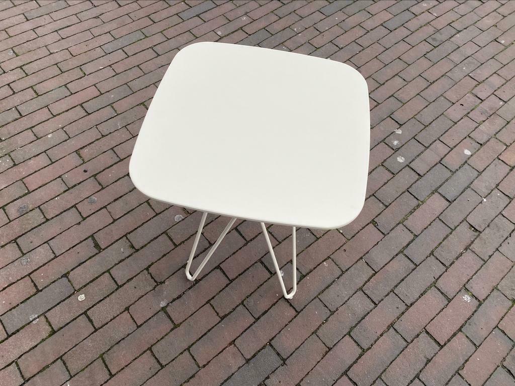 Nieuw Leolux Cimber Salontafel 45 x 45 Design Tafel Spruzza, Nieuw, Ophalen of Verzenden, 75 cm of meer, 60 cm of meer