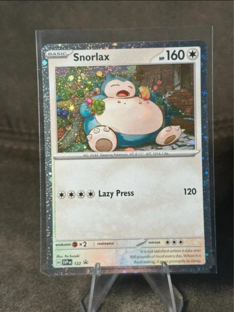 Snorlax #122 [Cosmo] 122 SVP (Pokemon Promo), Ophalen of Verzenden, Zo goed als nieuw