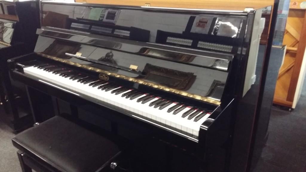 Carl Ebel voorradig bij Piano Center Roosendaal | Welkom, Muziek en Instrumenten, Piano's, Gebruikt, Zwart, Ophalen of Verzenden