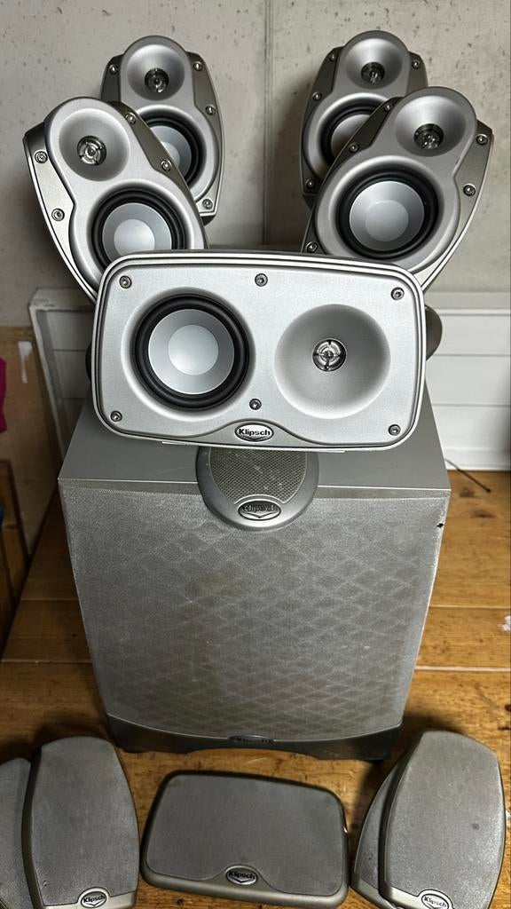 Klipsch RX-3 Home Cinema Set - Topkwaliteit!, Audio, Tv en Foto, Home Cinema-sets, Gebruikt, 70 watt of meer, 5.1-systeem, Overige spelers