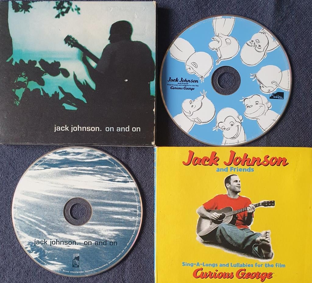Jack Johnson cd's mogen ook per stuk, Ophalen of Verzenden, Zo goed als nieuw