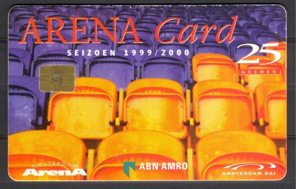 Amsterdam Arena Card (1) - seizoen 1999/2000, Verzenden, Gebruikt, Ajax, Overige typen