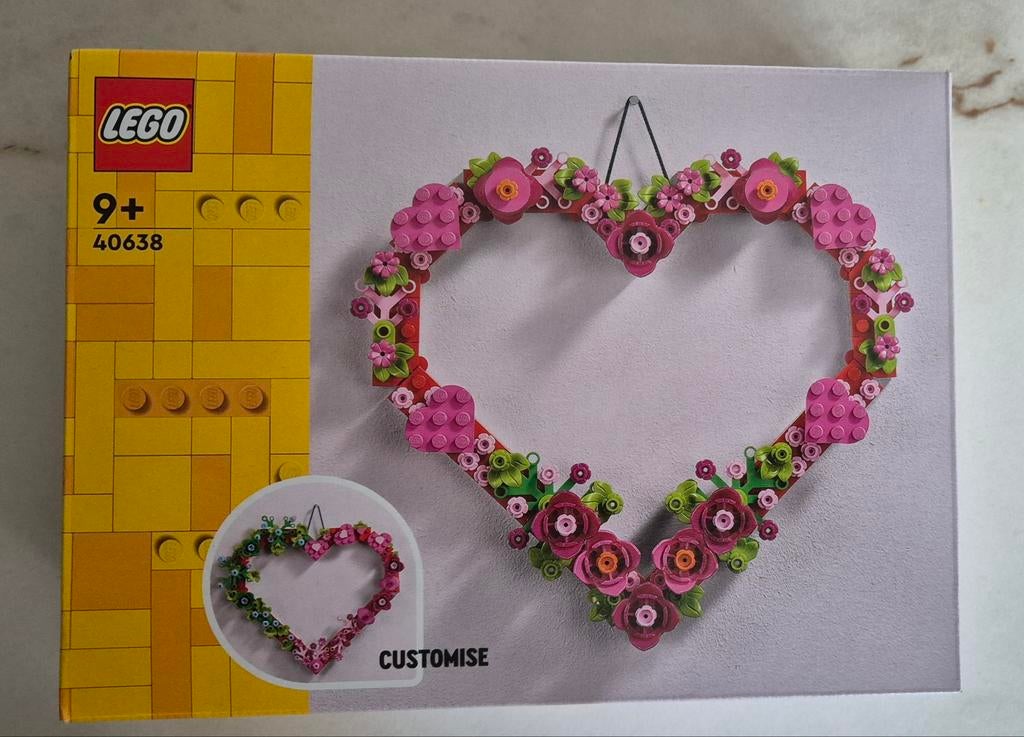40638 Lego Hart, Kinderen en Baby's, Speelgoed | Duplo en Lego, Ophalen of Verzenden, Nieuw