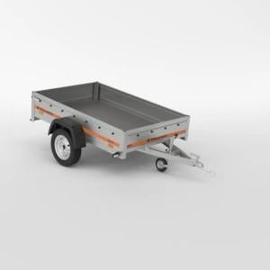 TEMARED Nieuwe aanhangwagens, Ophalen, Nieuw