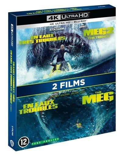 The Meg / The Meg II 4K UHD Blu-Ray NL (Geseald), Ophalen of Verzenden, Nieuw in verpakking, Actie, Boxset