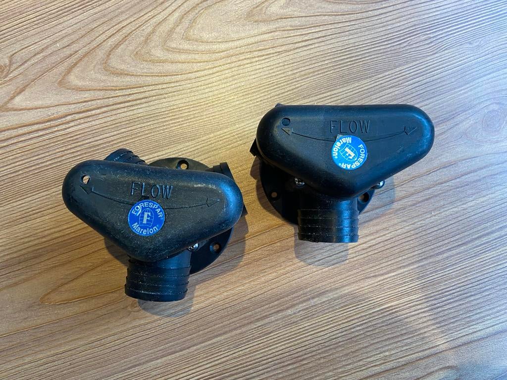 Boot Onderdelen - Forespar afsluiters, Watersport en Boten, Ophalen of Verzenden, Zo goed als nieuw, Kombuis en Sanitair, Zeilboot of Motorboot