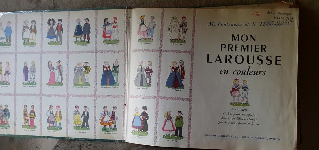 Grote Mon premier Larousse franse dictionnaire scrabboeking, Ophalen of Verzenden