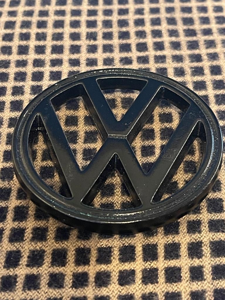 VW Embleem zwart, Ophalen of Verzenden