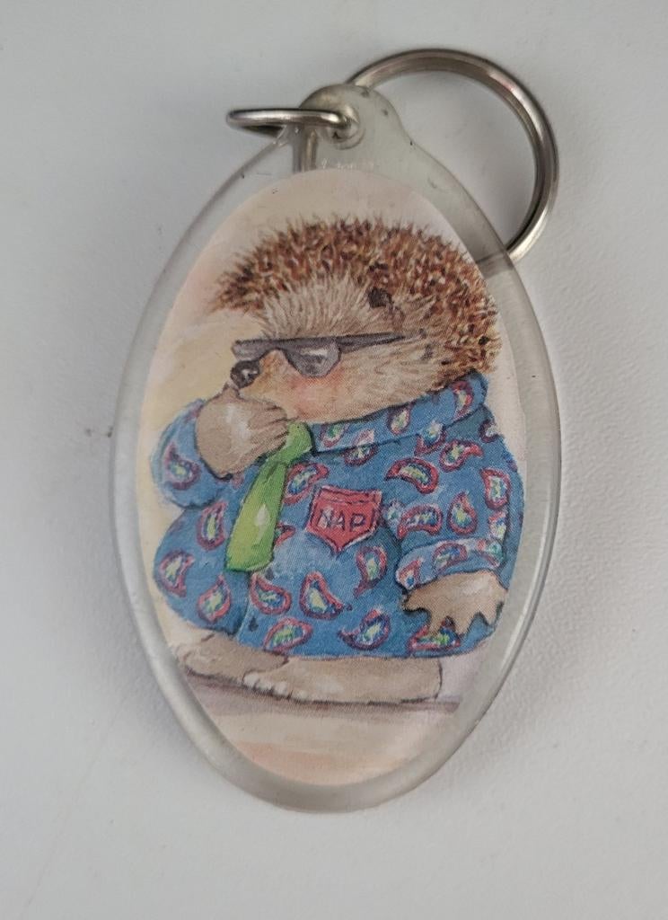 Sleutelhanger Egel met Zonnebril, Ophalen of Verzenden, Gebruikt, Dier of Natuur