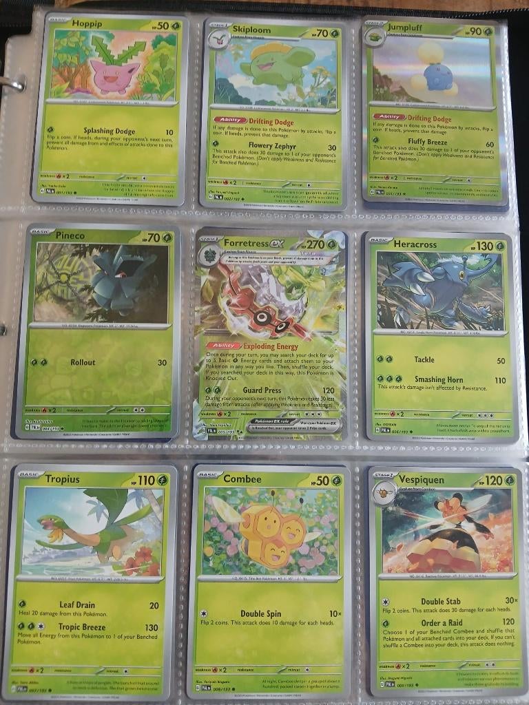 Pokémon kaarten - complete serie PAL EN Paldea Evolved, Ophalen of Verzenden, Zo goed als nieuw, Meerdere kaarten