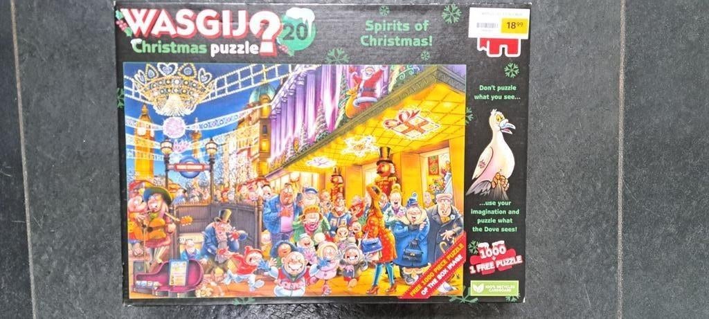 Wasgij Christmas Puzzle - Spirits of Christmas, Ophalen of Verzenden