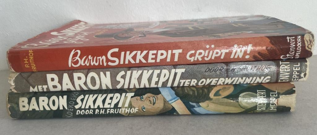 Baron Sikkepit door Fruithof 3 delen, Ophalen of Verzenden, Gelezen, Fictie