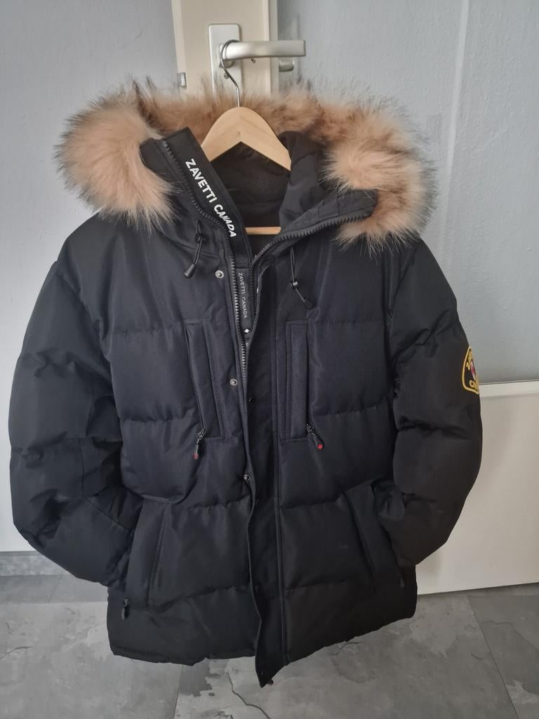 Merk Zavetti Canada Winter Jas, Ophalen, Nieuw, Zwart