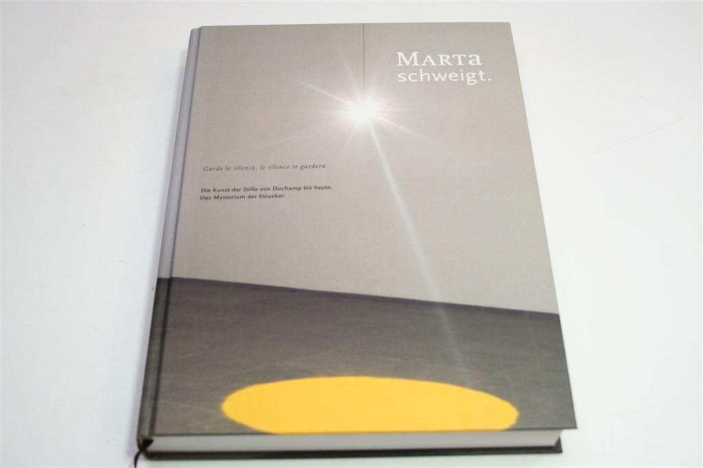 MARTa Zwijgt — Kunst van de Stilte & Mysterie Etrusken, Ophalen of Verzenden, Zo goed als nieuw