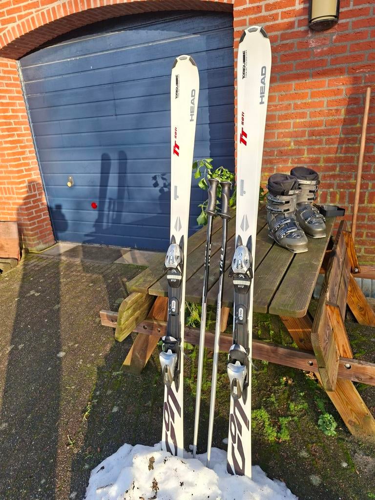 Carveski's, merk Head en skischoenen, merk Nordica, Sport en Fitness, Skiën en Langlaufen, Zo goed als nieuw, Schoenen, Nordica