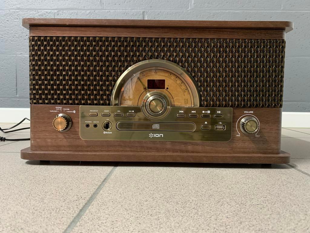 ION Superior LP Recordplayer, Retroplayer 7-in-1 Combo LP, Audio, Tv en Foto, Platenspelers, Ophalen of Verzenden, Zo goed als nieuw