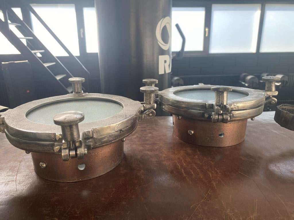 Set van 2 industriële patrijspoorten, Ophalen of Verzenden, Gebruikt
