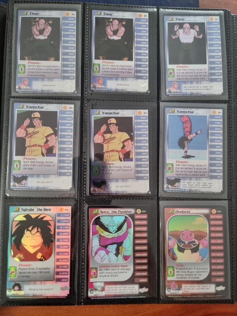 Dragonball Z Kaarten Score Foil Personalities, Verzenden, Meerdere kaarten, Foil