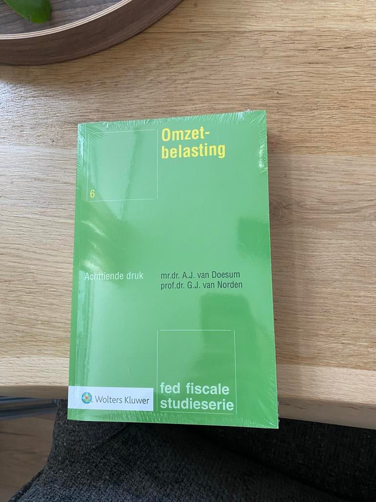 Omzetbelasting, Van Doesum/Van Norden, 18e druk, Nieuw, Ophalen of Verzenden, Alpha, Nieuw, WO