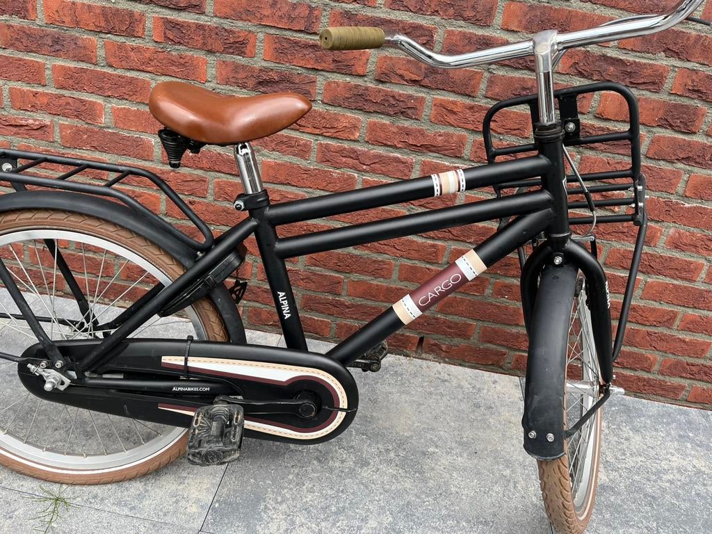Jongens fiets 18 inch alpina cargo, Ophalen, Zo goed als nieuw, 18 inch