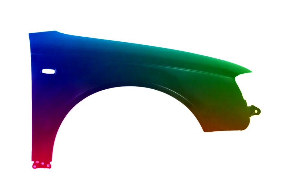 Spatbord rechts voor AUDI A4 B7 2004-2008 Gespoten in de gew, Auto-onderdelen, Carrosserie en Plaatwerk, Spatbord, Audi, Voor