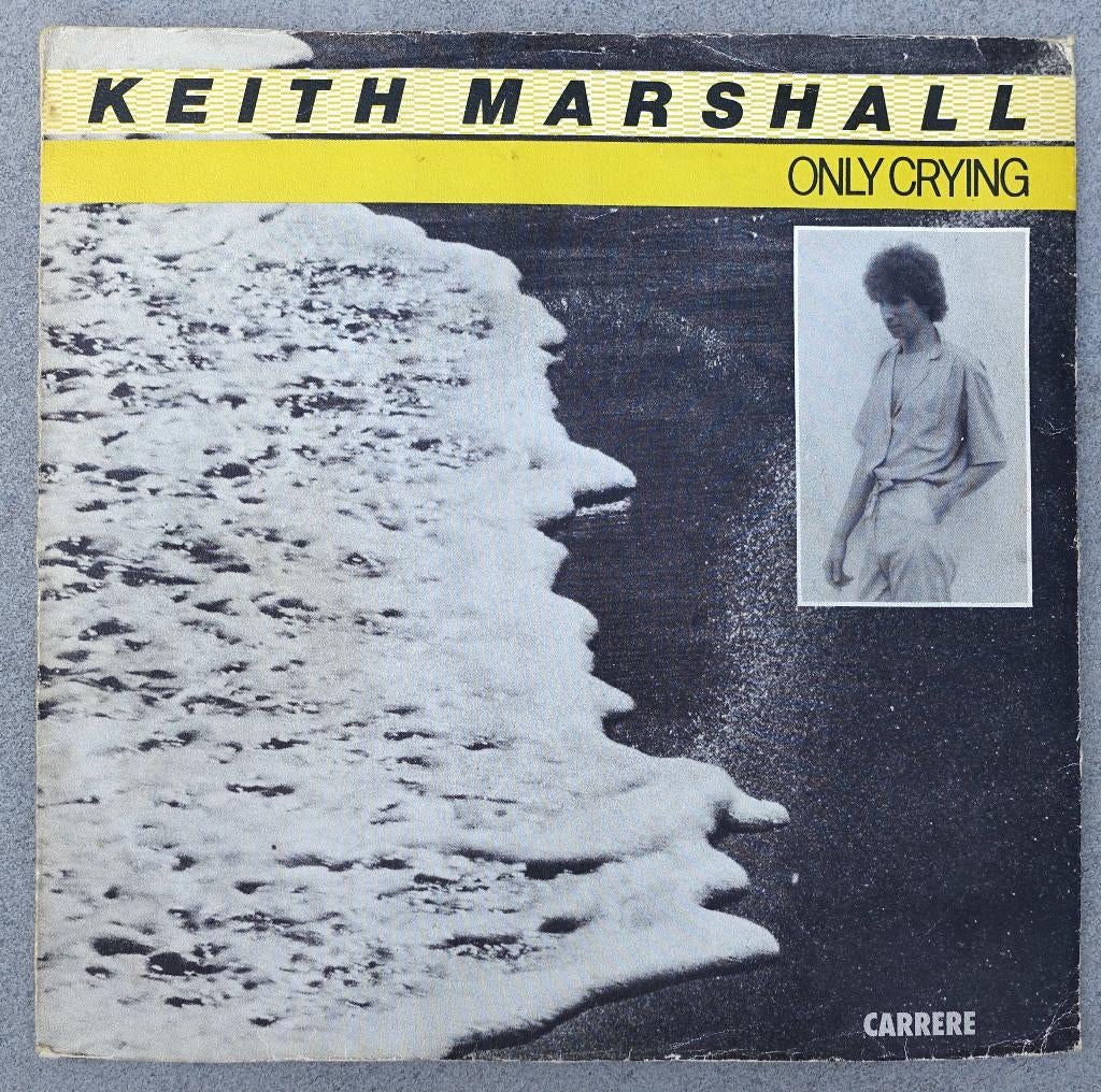 keith marshall - only crying, Cd's en Dvd's, Vinyl Singles, Zo goed als nieuw, Single, Overige genres, 7 inch, Ophalen of Verzenden