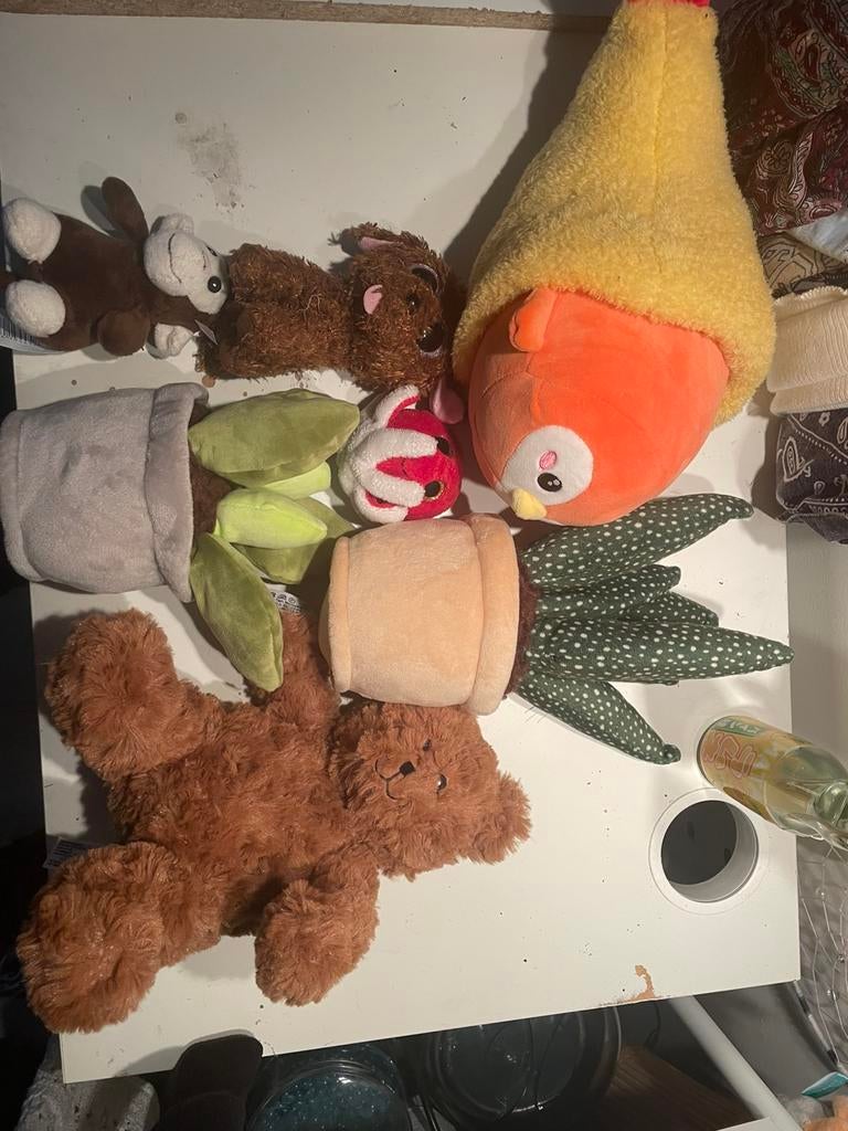 Knuffels, Ophalen, Gebruikt, Overige typen