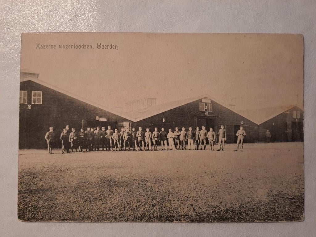 Woerden,  Kazerne  wagenloodsen, Ophalen of Verzenden, Utrecht