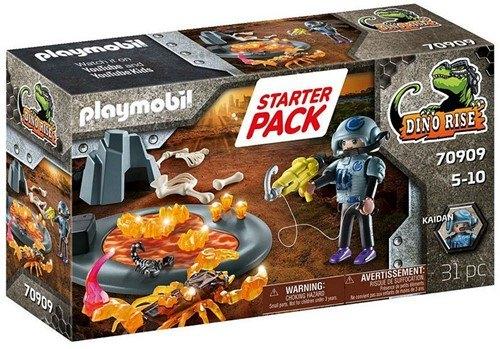 Playmobil: 70909 Dino Rise Starterpack - Gevecht tegen de, ., Nieuw, Ophalen of Verzenden, .