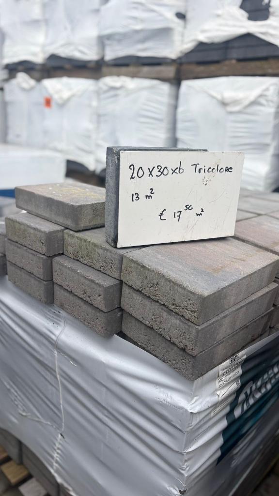 triclore 20x30x6 13m2, Tuin en Terras, Tegels en Klinkers, Overige materialen, Overige typen, Nieuw, Ophalen of Verzenden
