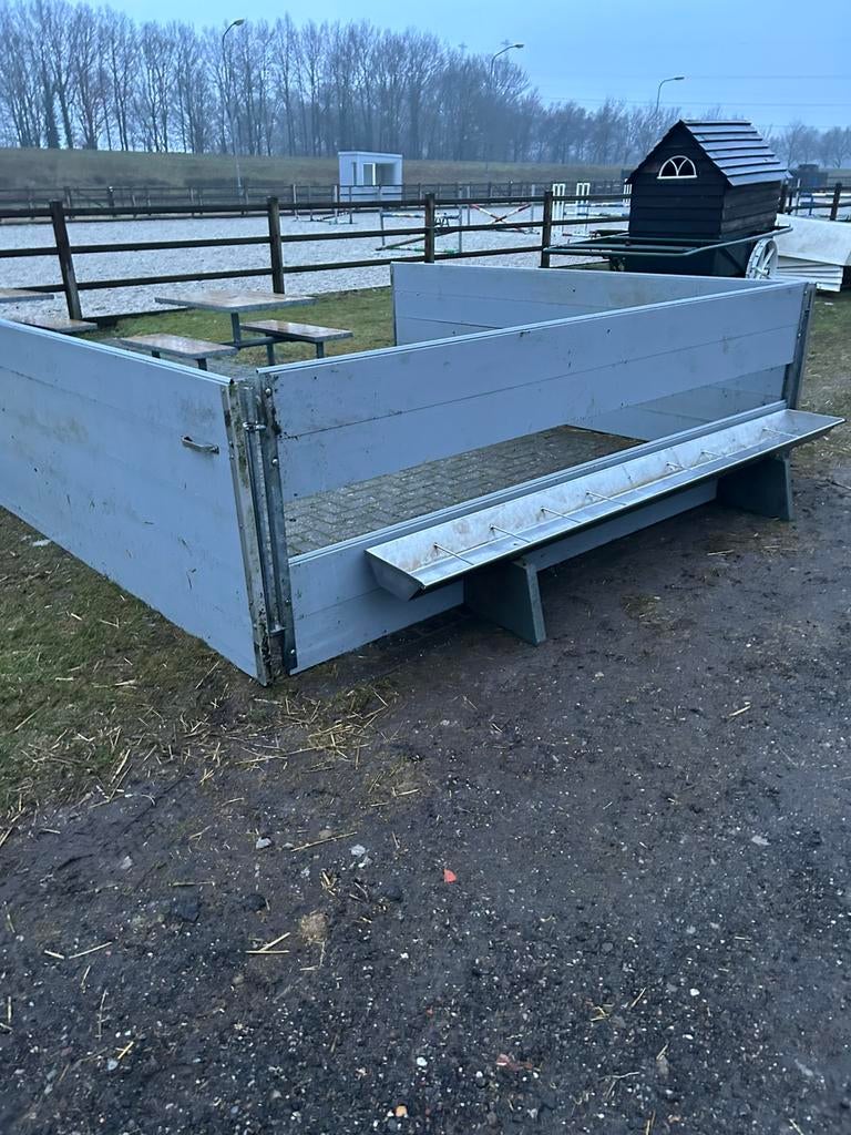 Snel te plaatsen hok 350x350en 1m hoog 0653529208, Dieren en Toebehoren, Mannelijk, Geit