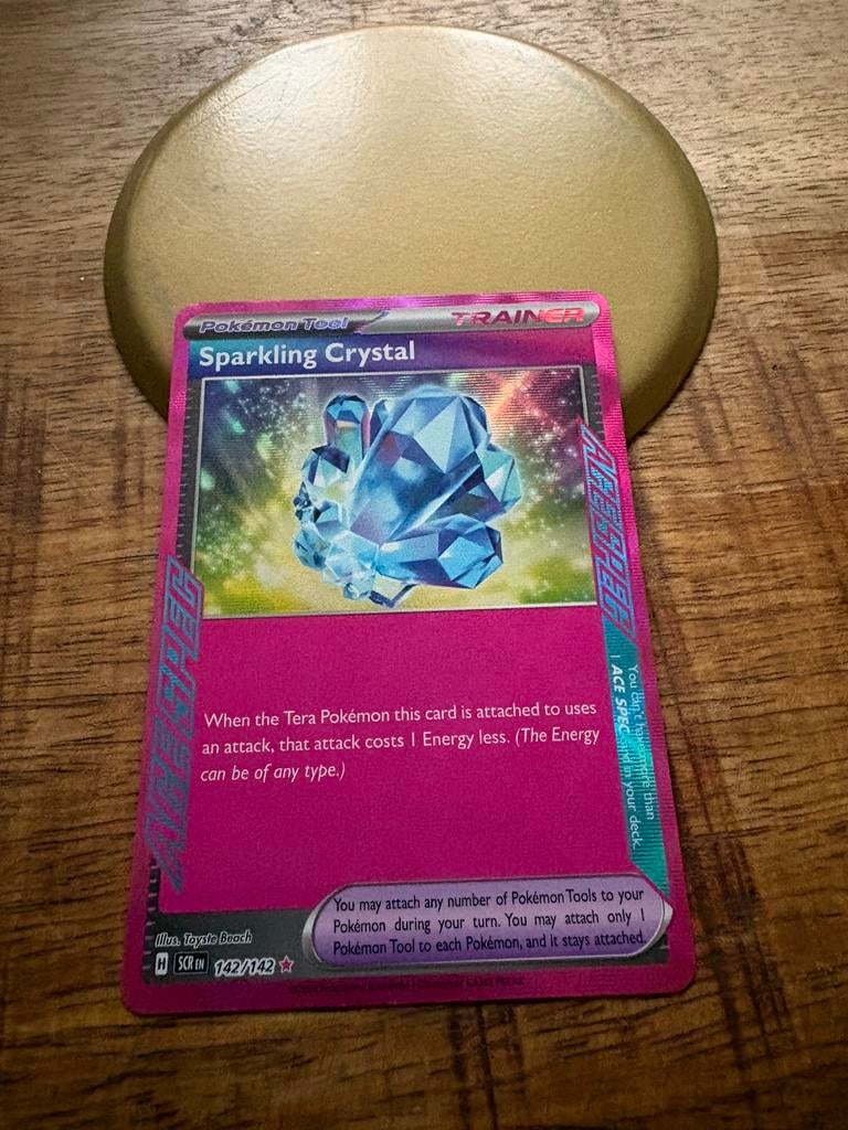 Pokémon Sparkling Crystal ACE SPEC, Ophalen of Verzenden, Nieuw