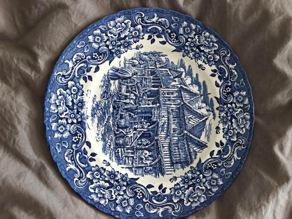 Royal Tudor Ware Bord - Puntgaaf, Ophalen of Verzenden