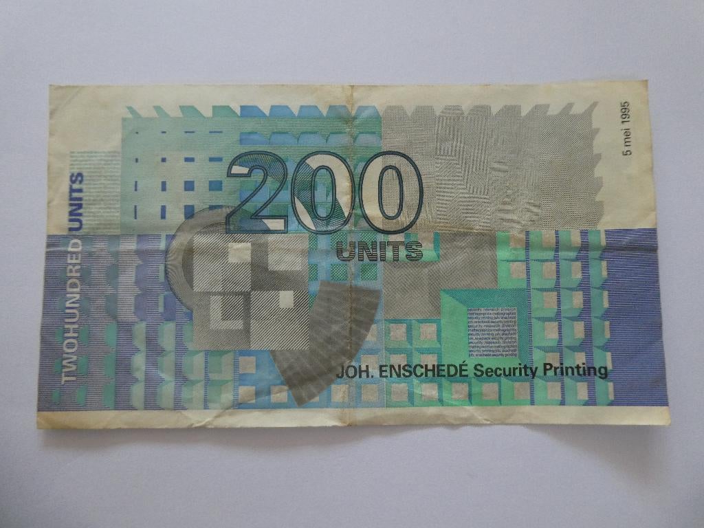 Security print Joh. Enschedé, 1995., Ophalen of Verzenden, Euro's, Los biljet